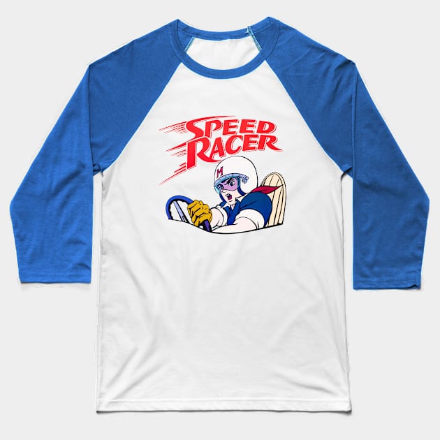 SPEED RACER! Baseball T-Shirt by Pop Fan Shop